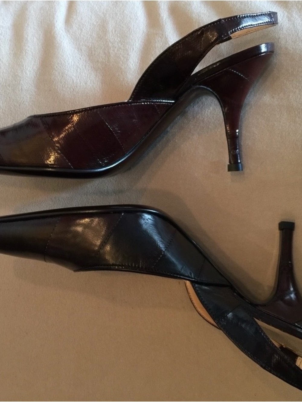 Cole Haan Chantel sling eelskin-NWB-size 7.5B - Picture 8 of 10
